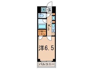 ルーブル泉岳寺前の物件間取画像